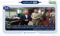پیگیری تبدیل وضعیت نیروهای شرکتی و تبدیل پست سازمانی ایثارگران توسط دکتر جابلقاء